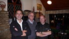 Ansar Ali, Bob, and Andy Noble at the second September 2009 Club Lotus Avon meeting